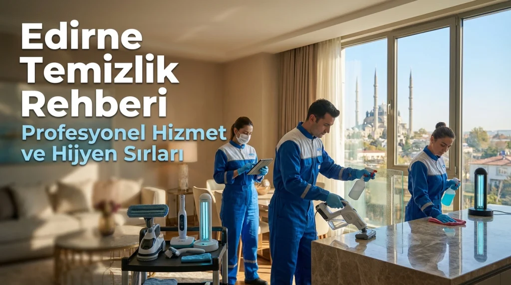 Edirne temizlik hizmetlerinde profesyonel çözümler. Ev, ofis, inşaat sonrası ve koltuk yıkamada bilimsel yöntemlerle hijyen sağlıyoruz. Hemen detaylı bilgi alın!